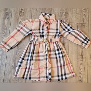 Burberry London girls XL dress